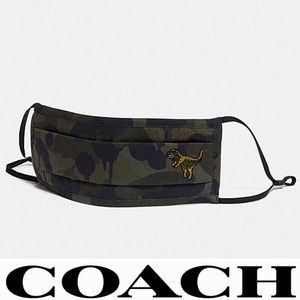Coach Rexy Face Mask With Wild Beast Print